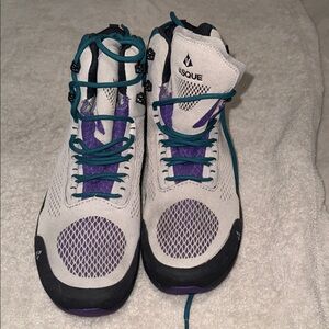 Vasque Women's Teal and Purple Hiking Shoes